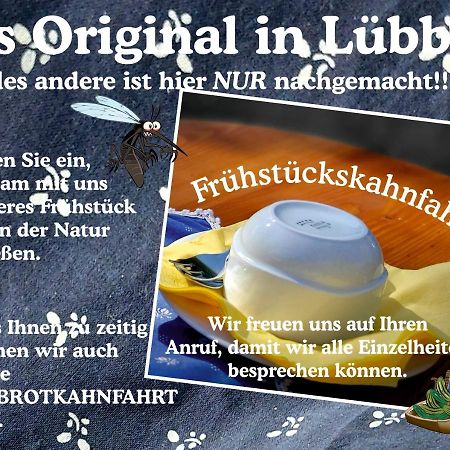 Ferienwohnung "Faehrmannsruh " Lübben Eksteriør billede
